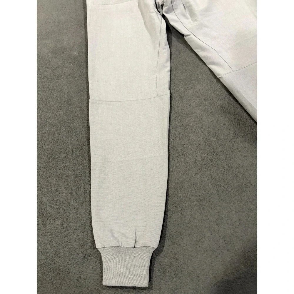 FIGS Technical Collection Jogger Scrub Pants Mens XS Gray Stretch Drawstring